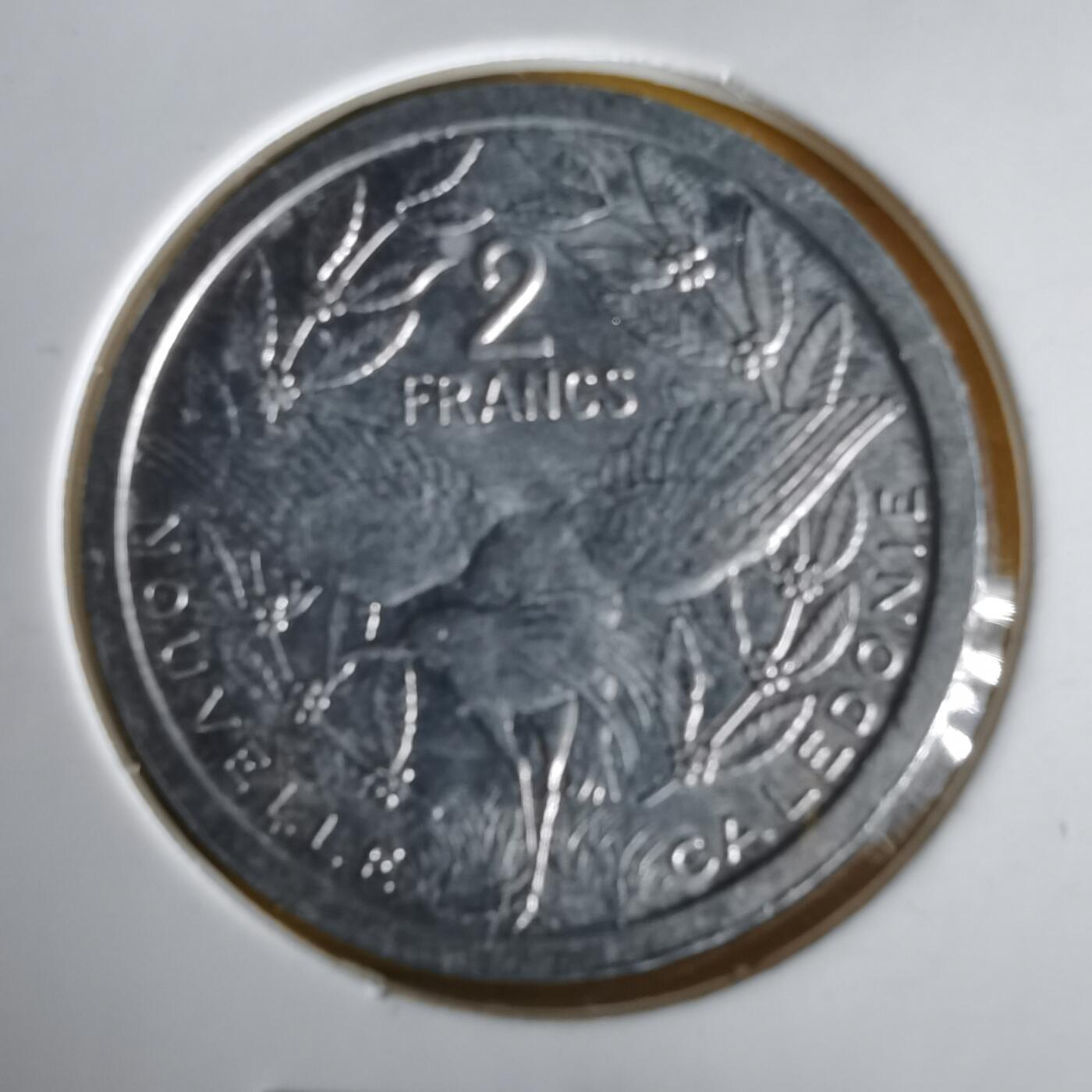 沼泽如烟--第1061场 法属新喀里多尼亚1998年2法郎