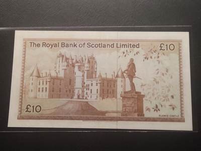 2026四月第三期，总第224期 苏格兰皇家银行1978年10镑AUNC 格拉米斯城堡 少见的早期品种