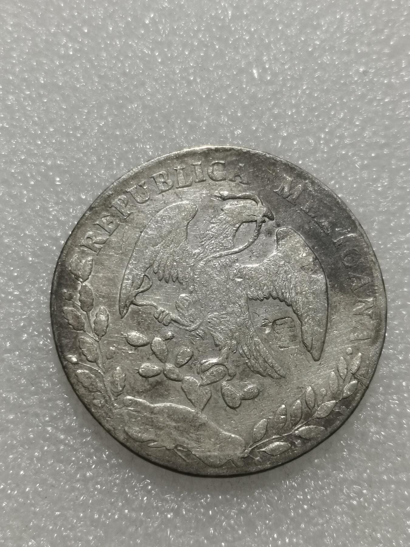 天下钱庄专场欢迎参拍 戳记墨西哥鹰洋