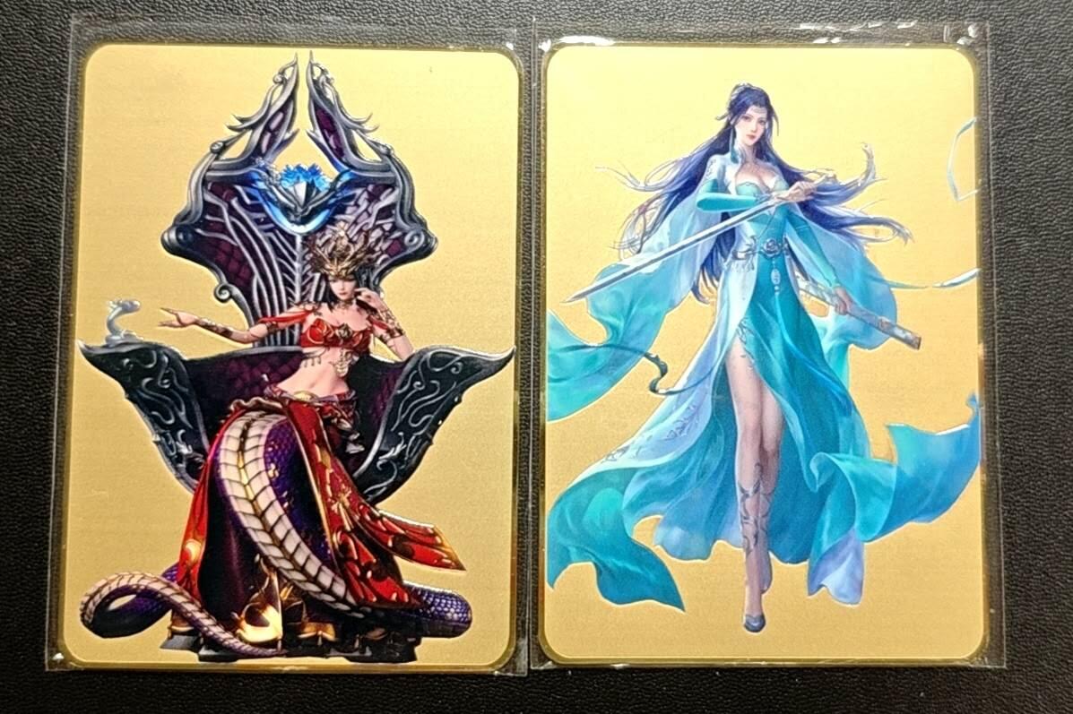 天玑星卡拍第188期《4.20周一截拍》持续收拍收评中 满赠卡需备注 宁缺卡牌 斗破苍穹 美杜莎 云韵 金属卡 两张