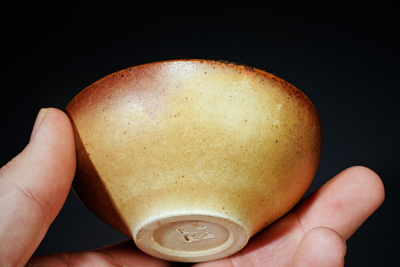 上海都达杂项专场八十一【全场包邮】  柴烧建盏主人杯97-388