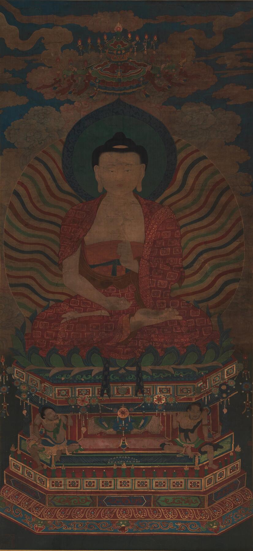 碧月说宝. 近现代书画专场（十） 佚名 释迦牟尼佛