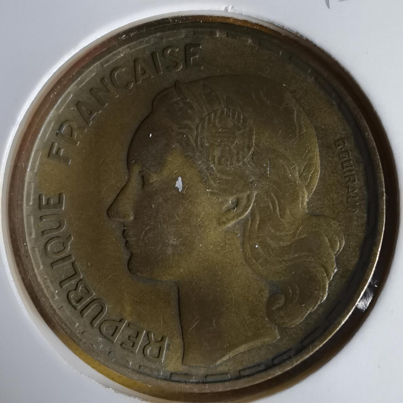 沼泽如烟--第1061场 法国1952年50法郎