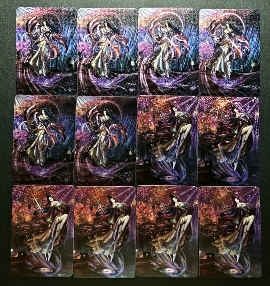 天玑星卡拍第188期《4.20周一截拍》持续收拍收评中 满赠卡需备注 大话西游记 白晶晶 春十三娘 粗闪 12张