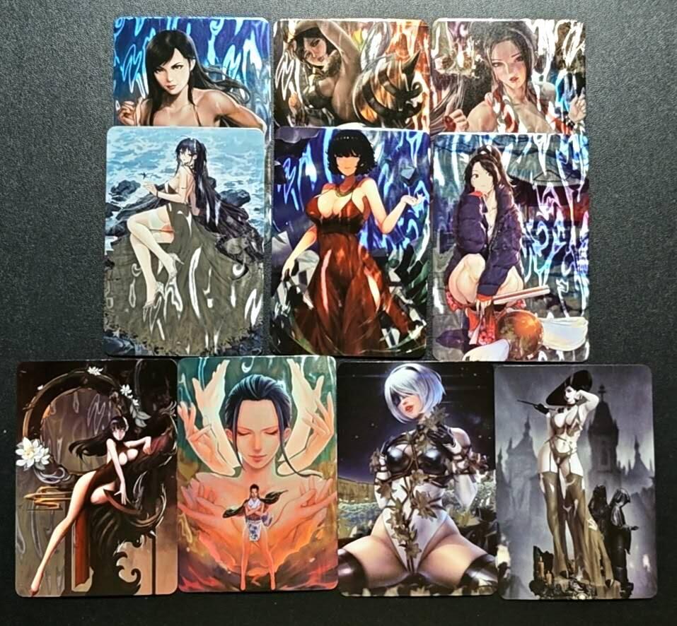 天玑星卡拍第188期《4.20周一截拍》持续收拍收评中 满赠卡需备注 动漫美女 光刻 十张 自制卡