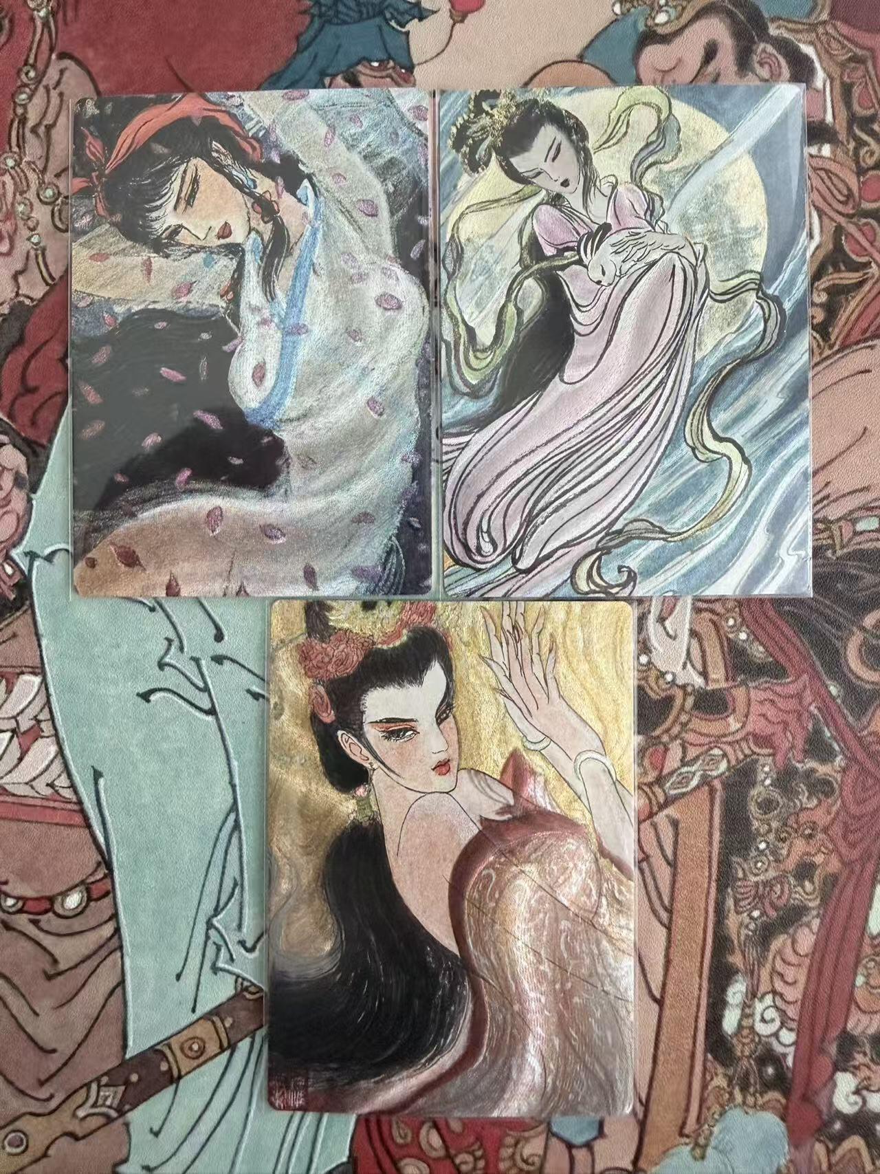 NO.30 好又多金牌大场，每周一站式配齐，方便凑单！（周6晚9点截拍，卖家送拍0抽成！） 昆仑万象 手绘复刻2 权迎东 黛玉三娘、貂蝉、嫦娥 粗闪特卡3张