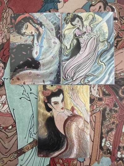 NO.30 好又多金牌大场，每周一站式配齐，方便凑单！（周6晚9点截拍，卖家送拍0抽成！） - 昆仑万象 手绘复刻2 权迎东 黛玉三娘、貂蝉、嫦娥 粗闪特卡3张