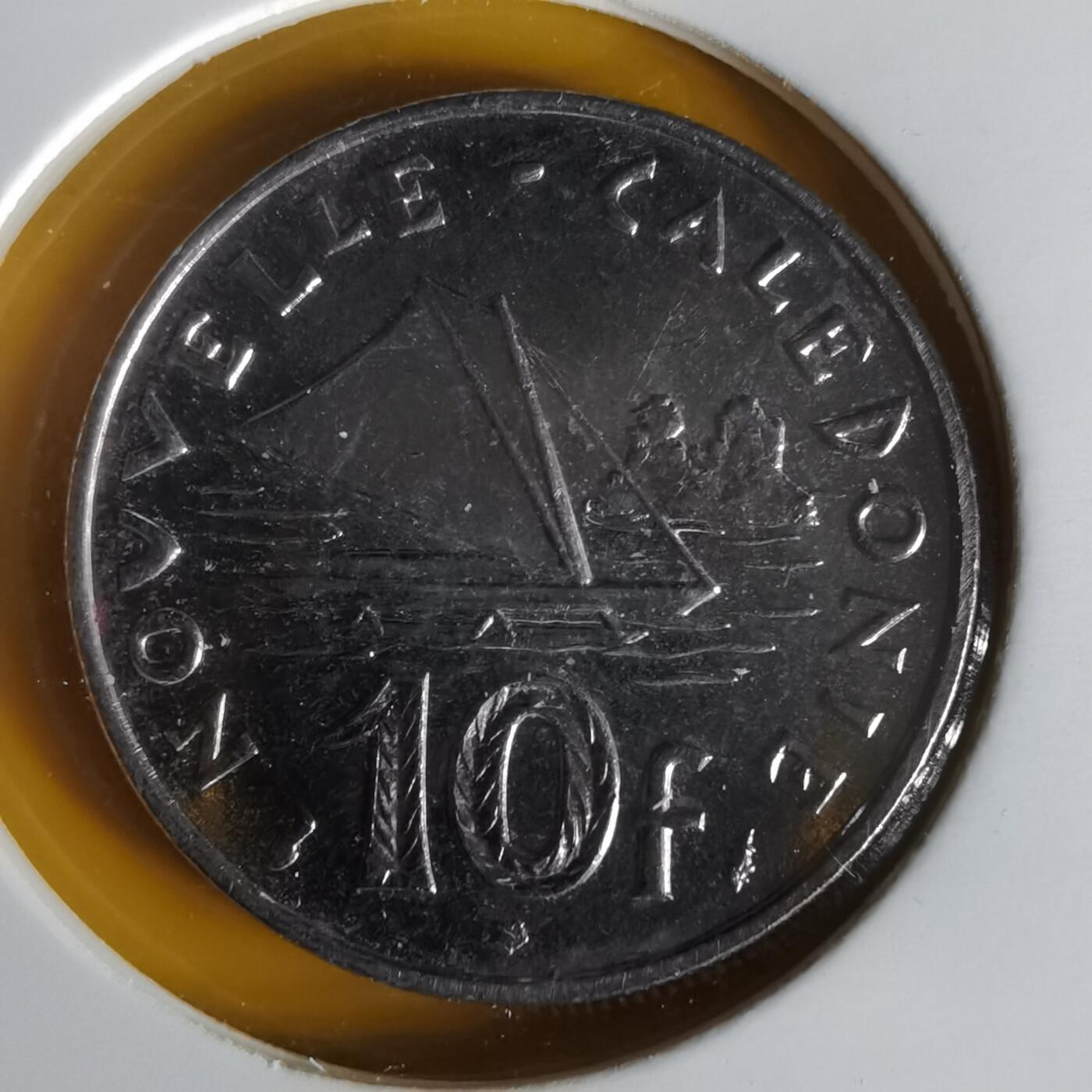 沼泽如烟--第1061场 法属新喀里多尼亚1991年10法郎