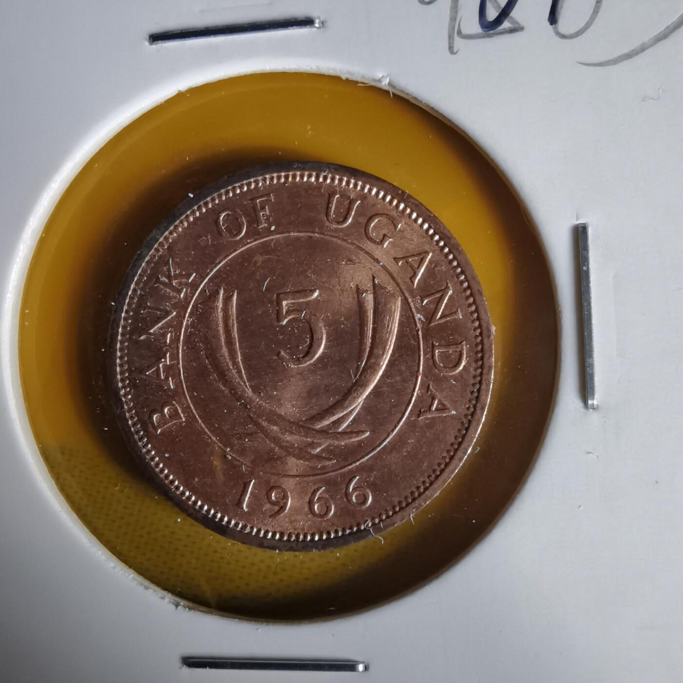 沼泽如烟--第1061场 乌干达1966年五分