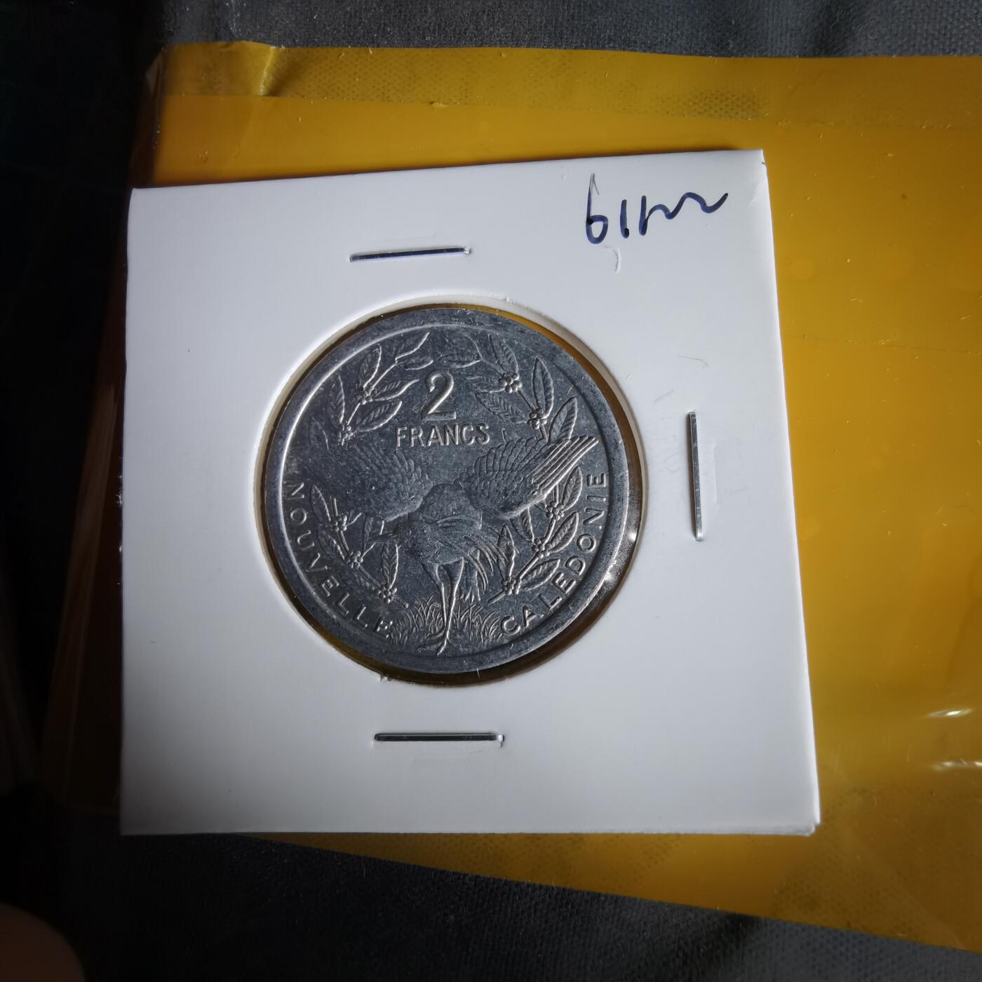 沼泽如烟--第1061场 法属新喀里多尼亚1996年2法郎