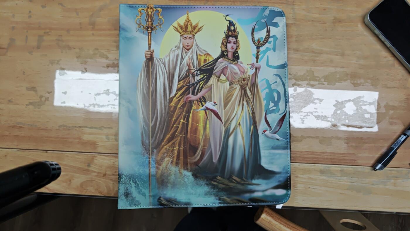 白泽拍卖卡牌手绘专场第35期（问东城春色，正谷雨，牡丹期） 2023 阿毛玩卡 寻梦西游 金边普卡大全套 12组九拼 含项目卡册（视频介绍）