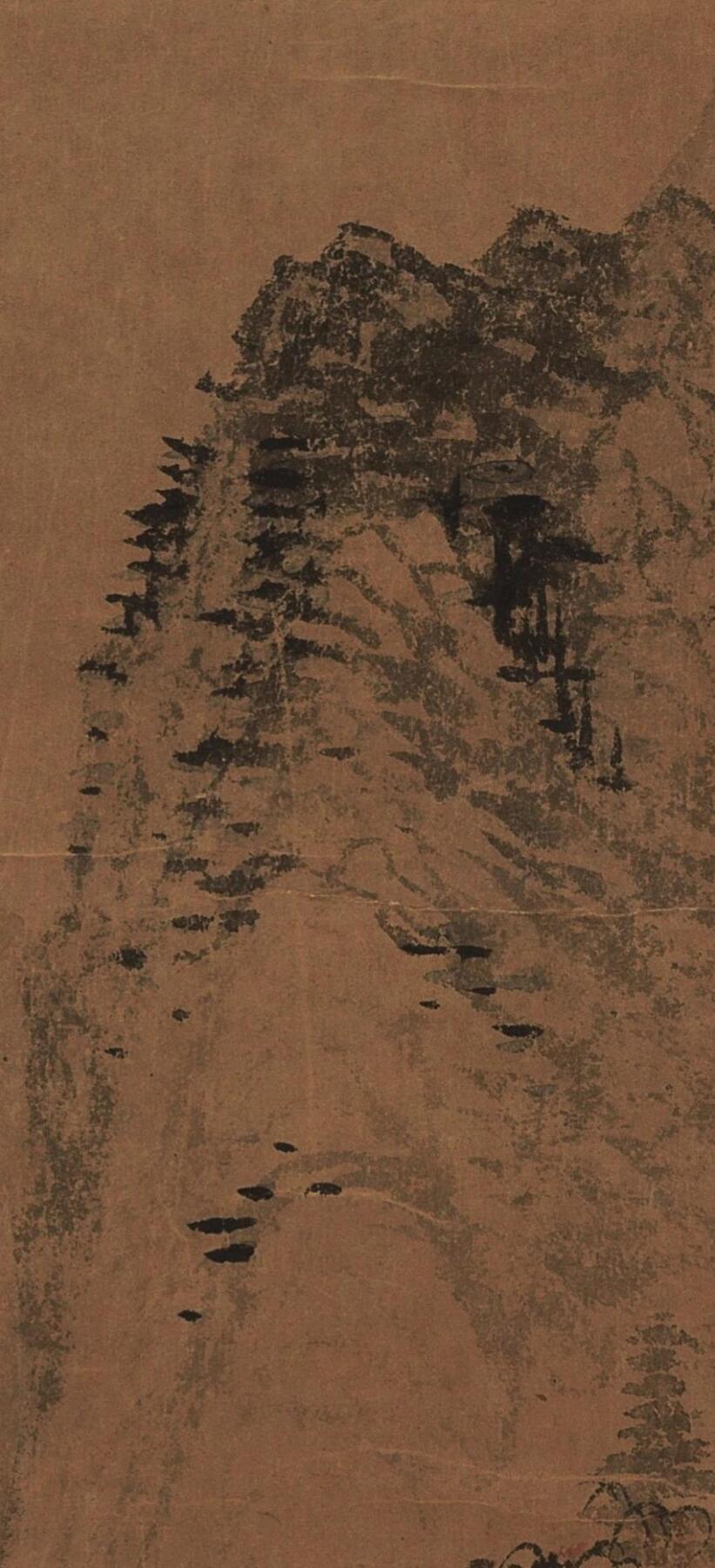 碧月说宝. 近现代书画专场（十） 溥佺 溪山秋色图