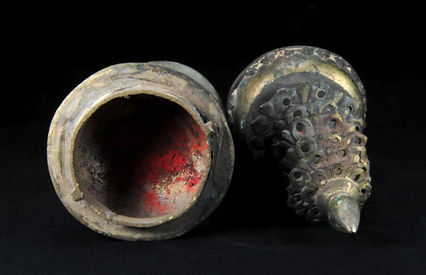 碧月说宝.雪域莲花开（二） 清代 铜舍利供奉塔