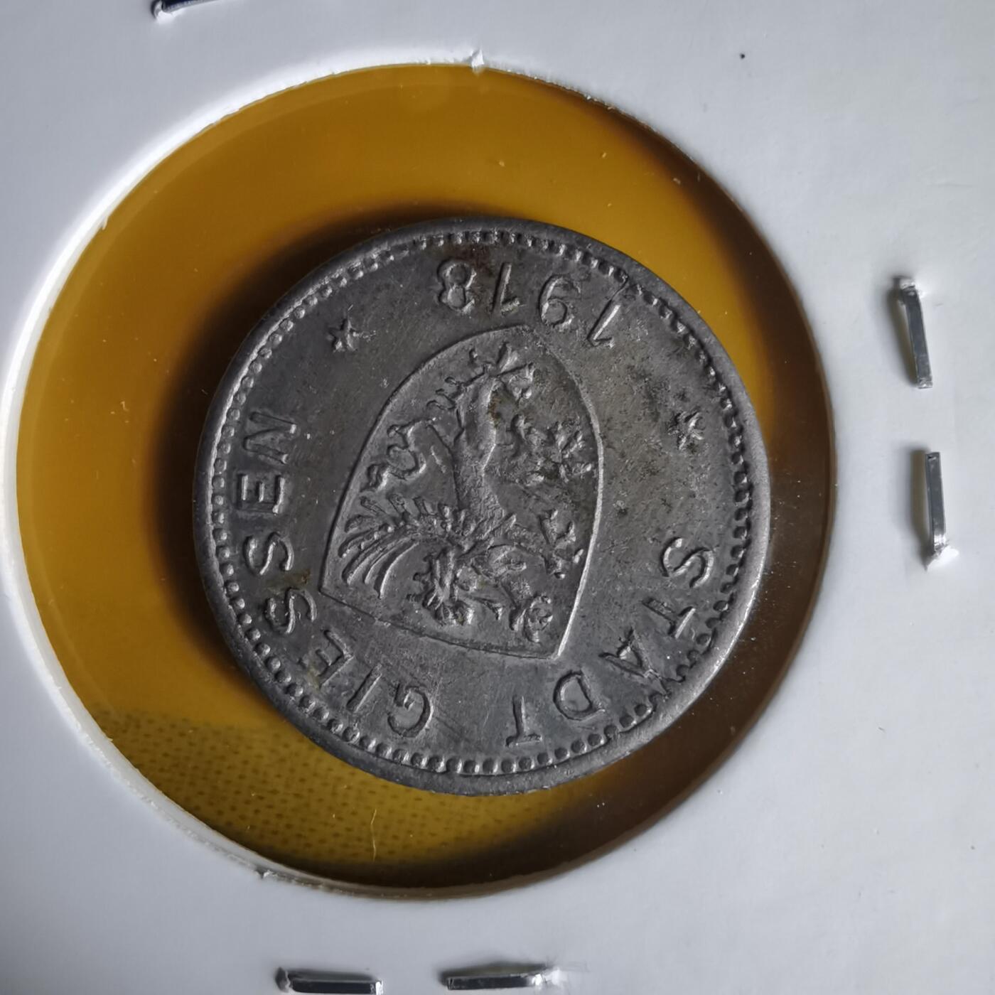 沼泽如烟--第1061场 德国吉森1918年10芬尼紧急货币（Notgeld）