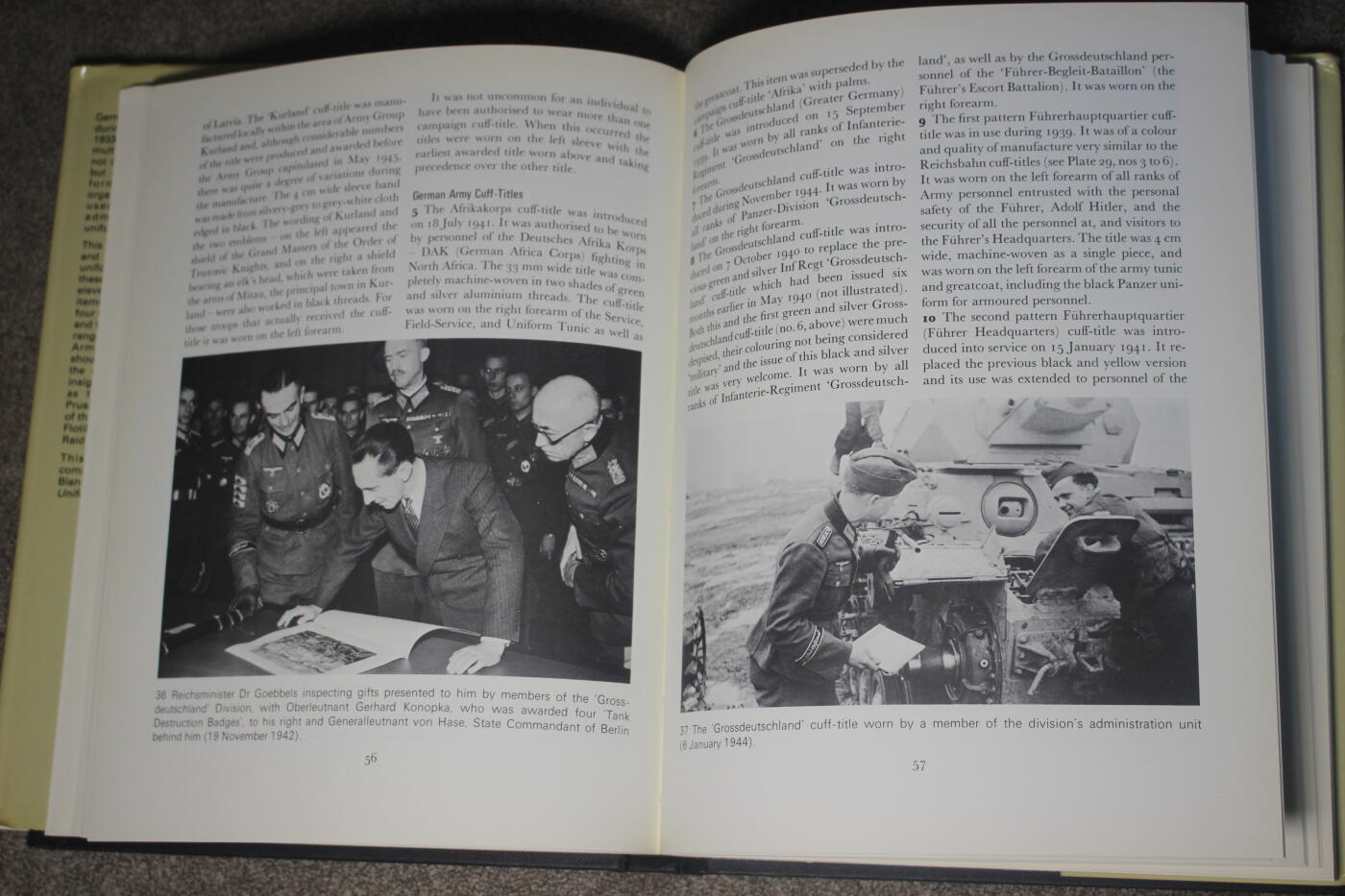 2026.4.21杂货小拍卖 德三组织标识，全书203页，实物照片和彩绘图片作比较，较为详细的介绍了德三的各类军事和民间组织标识，库存品相