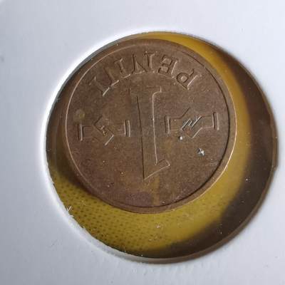 沼泽如烟--第1060场 芬兰1969年1芬尼