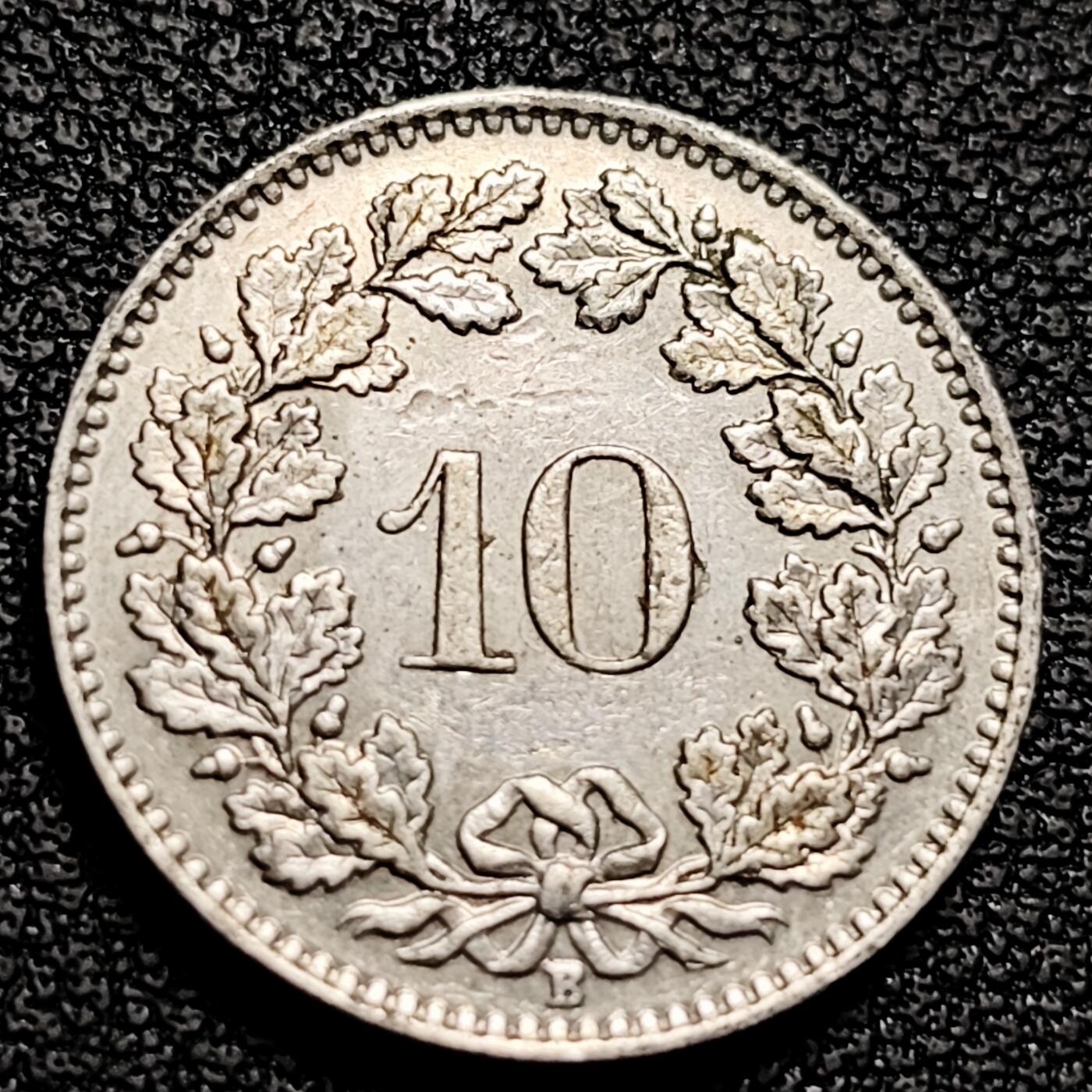 泉币菌-第227场-拍品多 请提前出价 高币值 百年延续 女神 瑞士1958年 10分銅镍硬币 