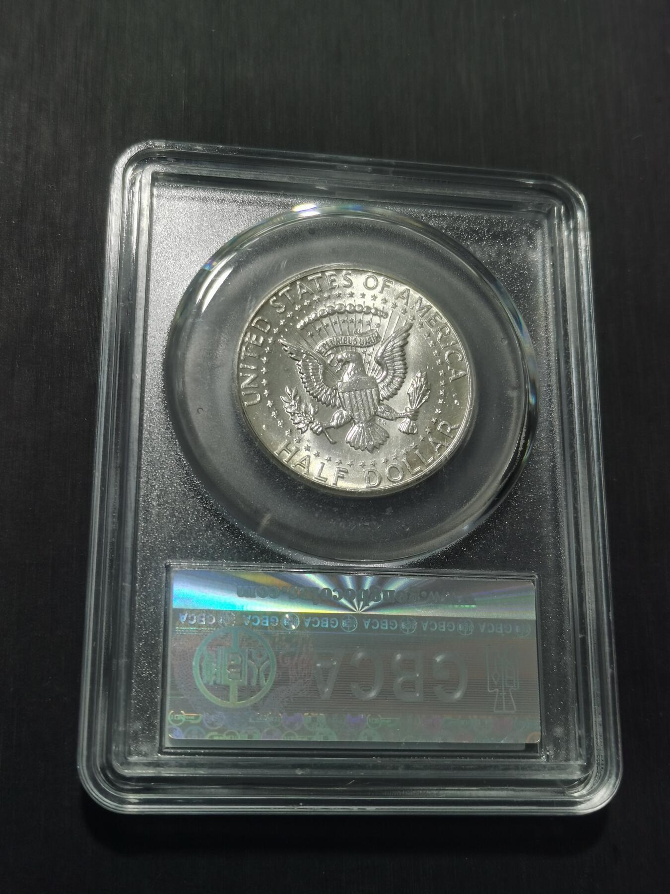 天下钱庄专场欢迎参拍 1964首年高银美国肯尼迪银币