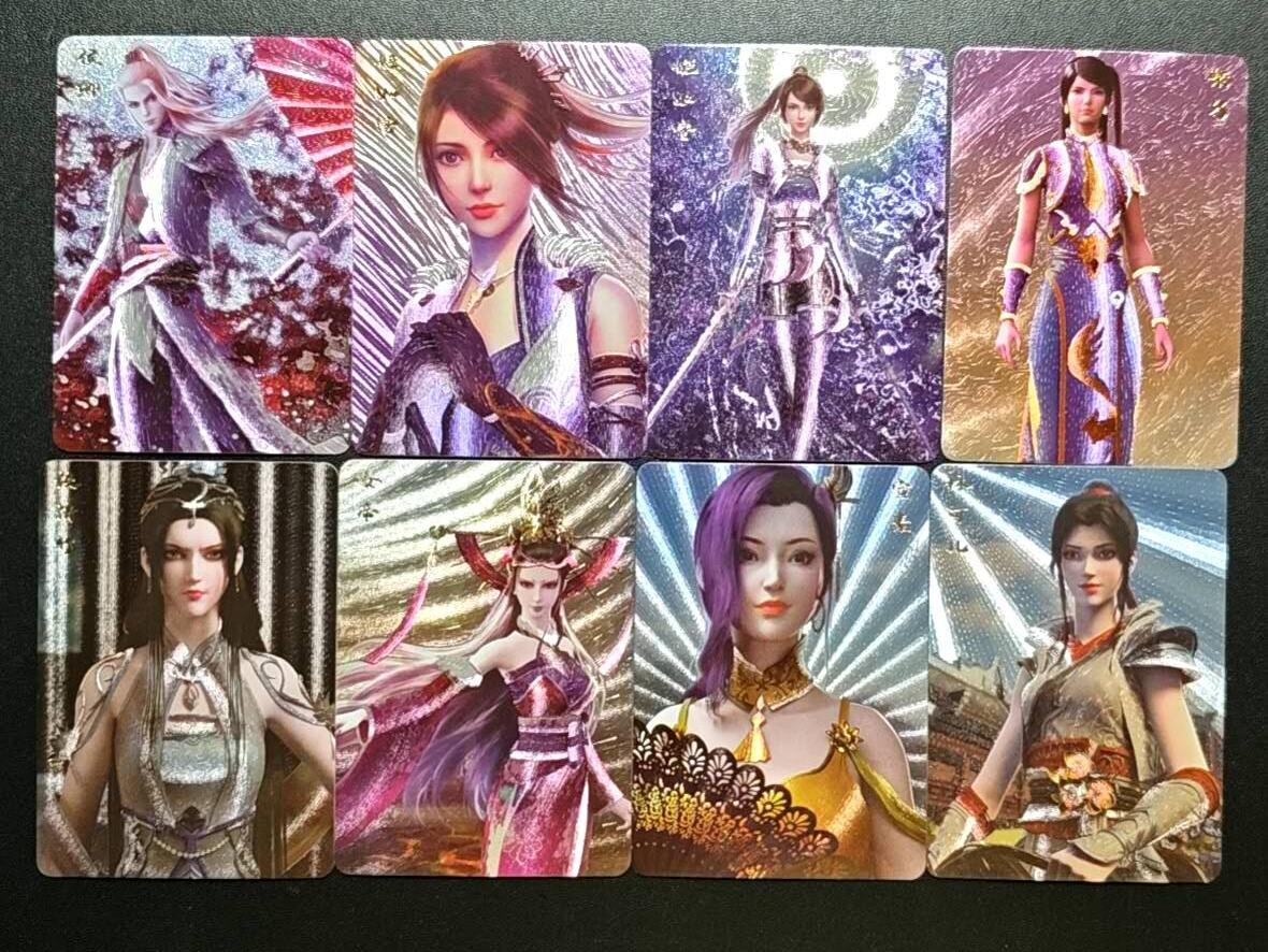 天玑星卡拍第188期《4.20周一截拍》持续收拍收评中 满赠卡需备注 斗罗大陆 粗闪 自制卡 八张