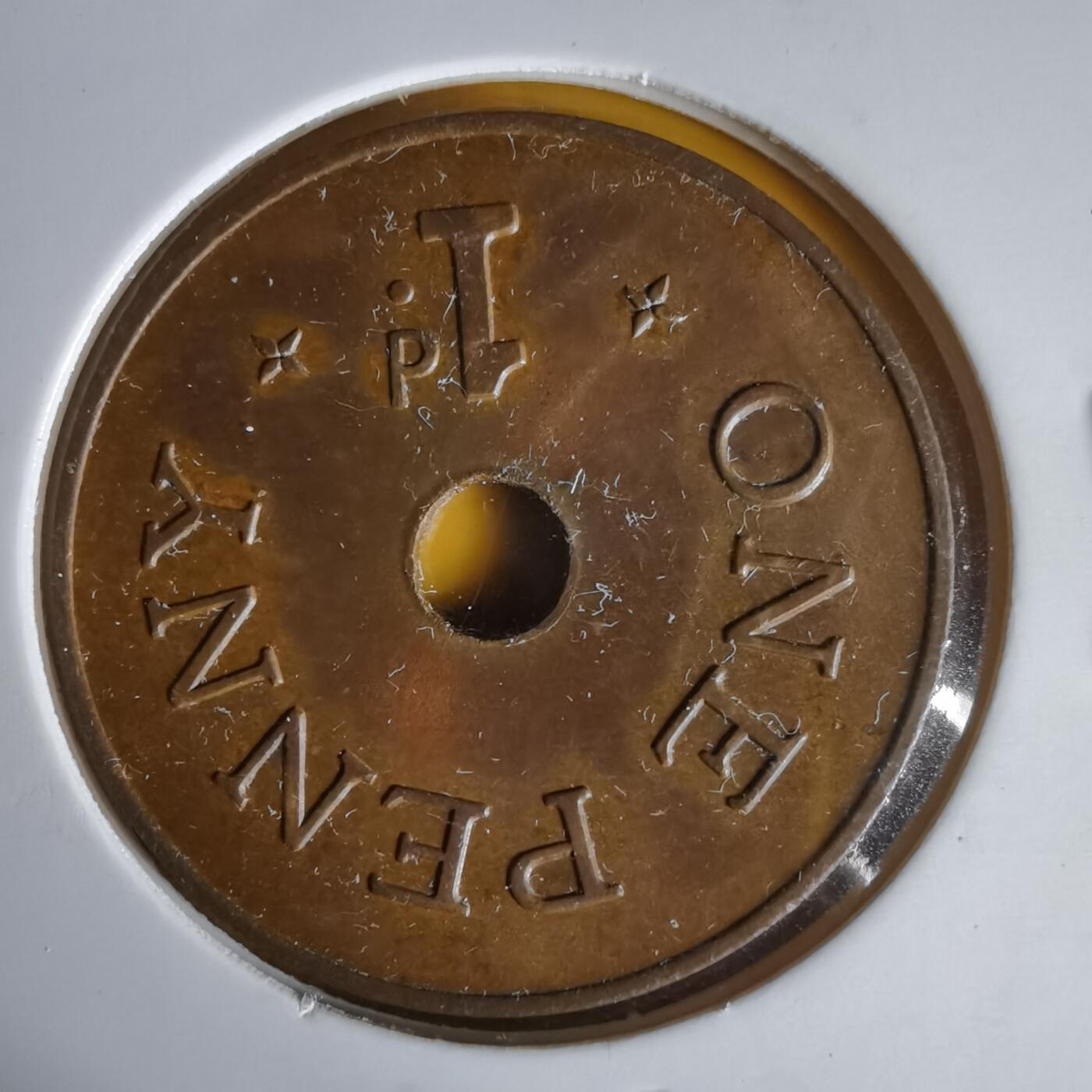 沼泽如烟--第1061场 赞比亚1966年1便士