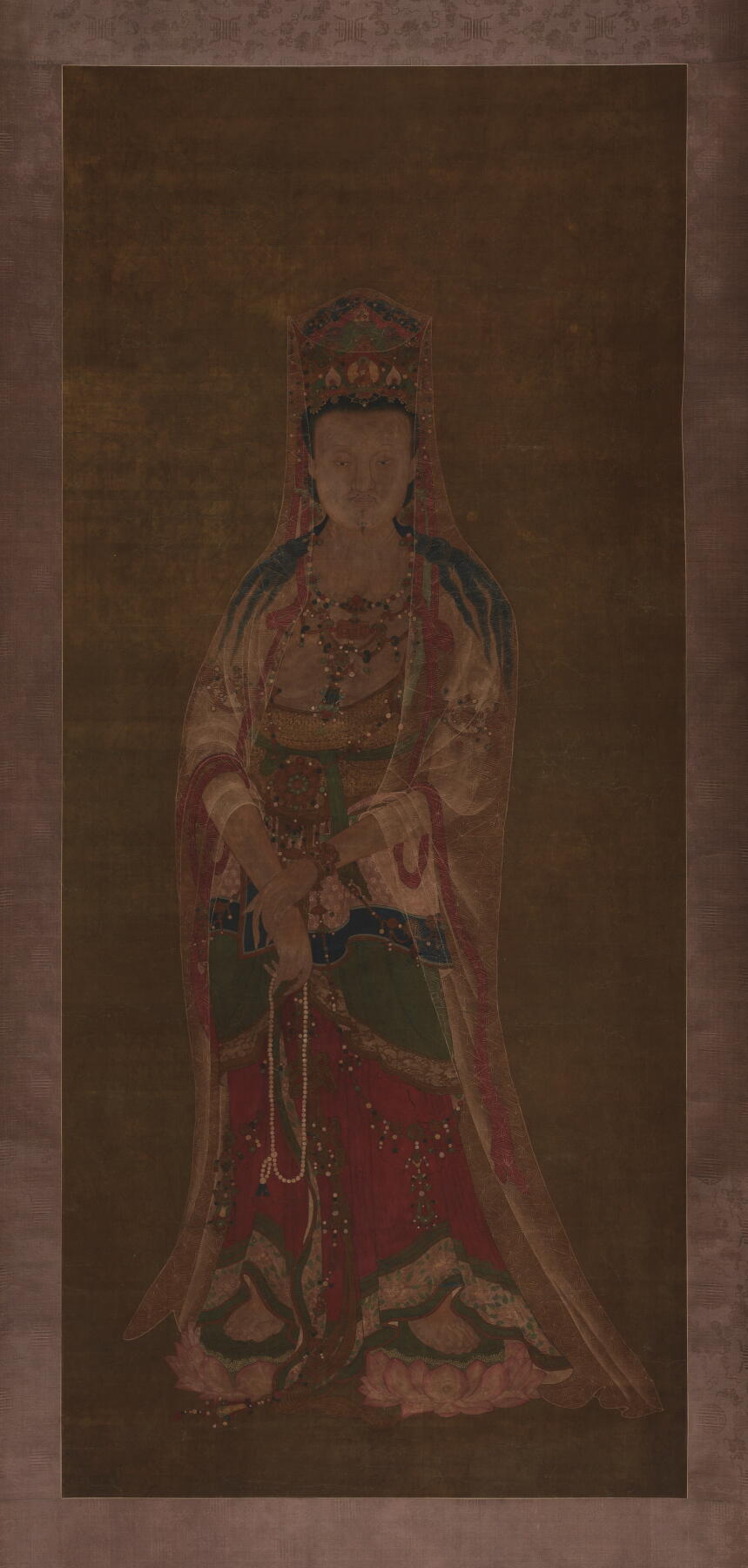 碧月说宝. 近现代书画专场（十） 佚名 观音大士