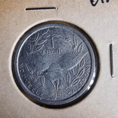 沼泽如烟--第1061场 - 法属新喀里多尼亚1977年1法郎