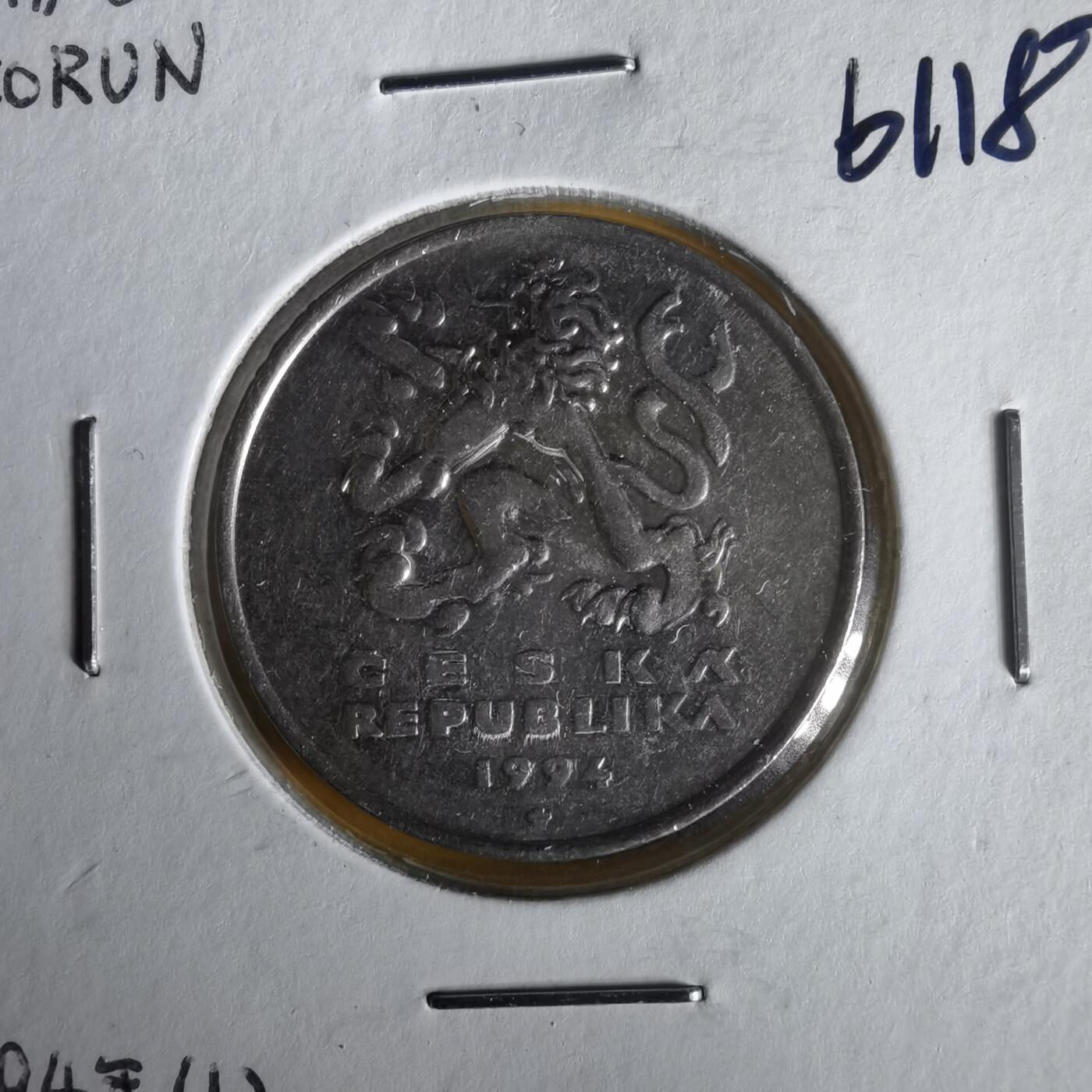 沼泽如烟--第1061场 捷克1994年5克朗