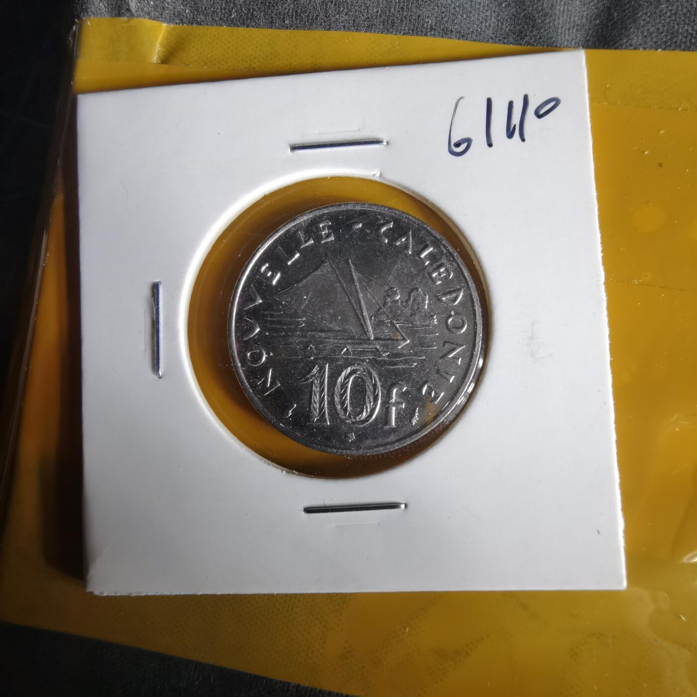 沼泽如烟--第1061场 法属新喀里多尼亚1991年10法郎