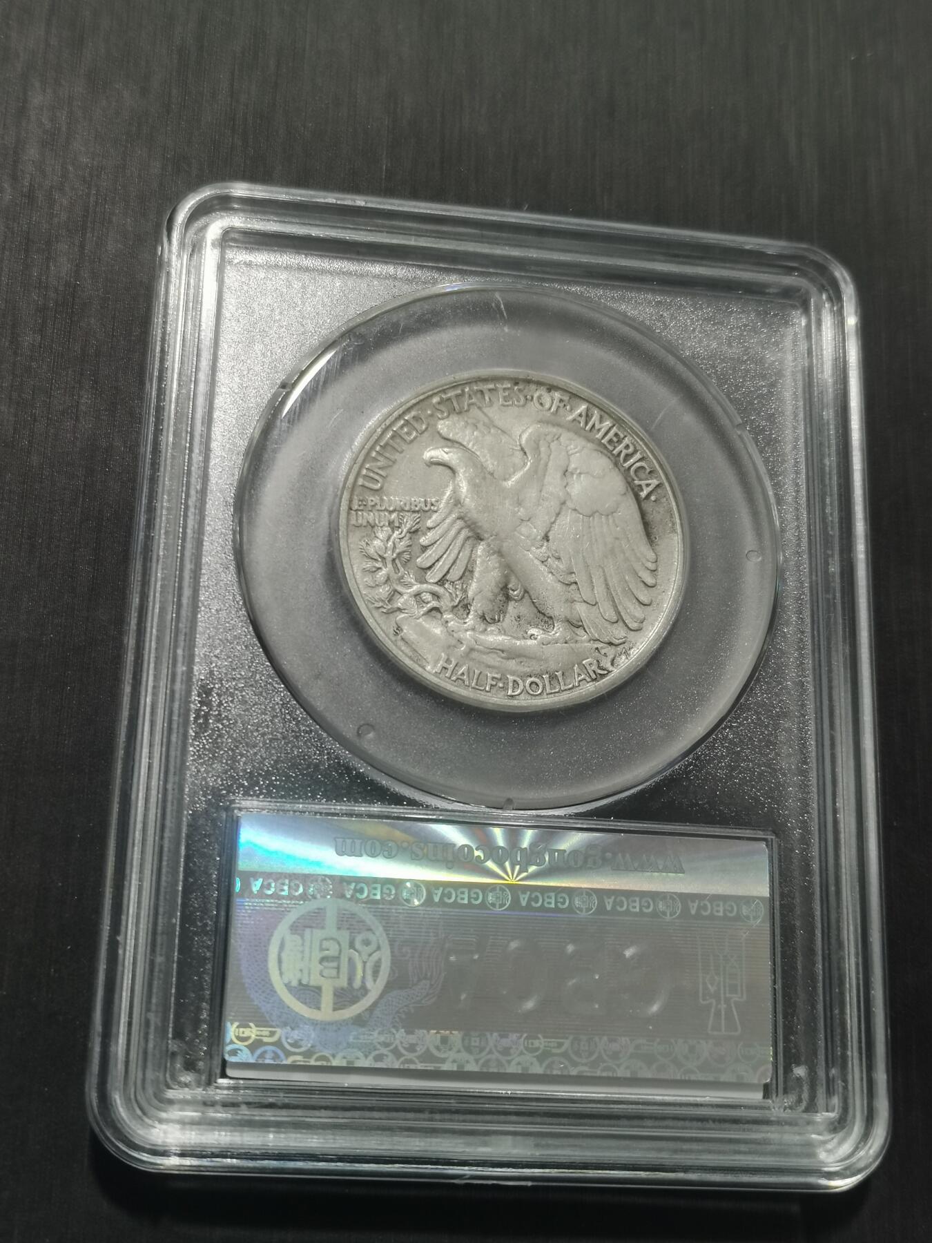 天下钱庄专场欢迎参拍 美国行走女神半圆银币