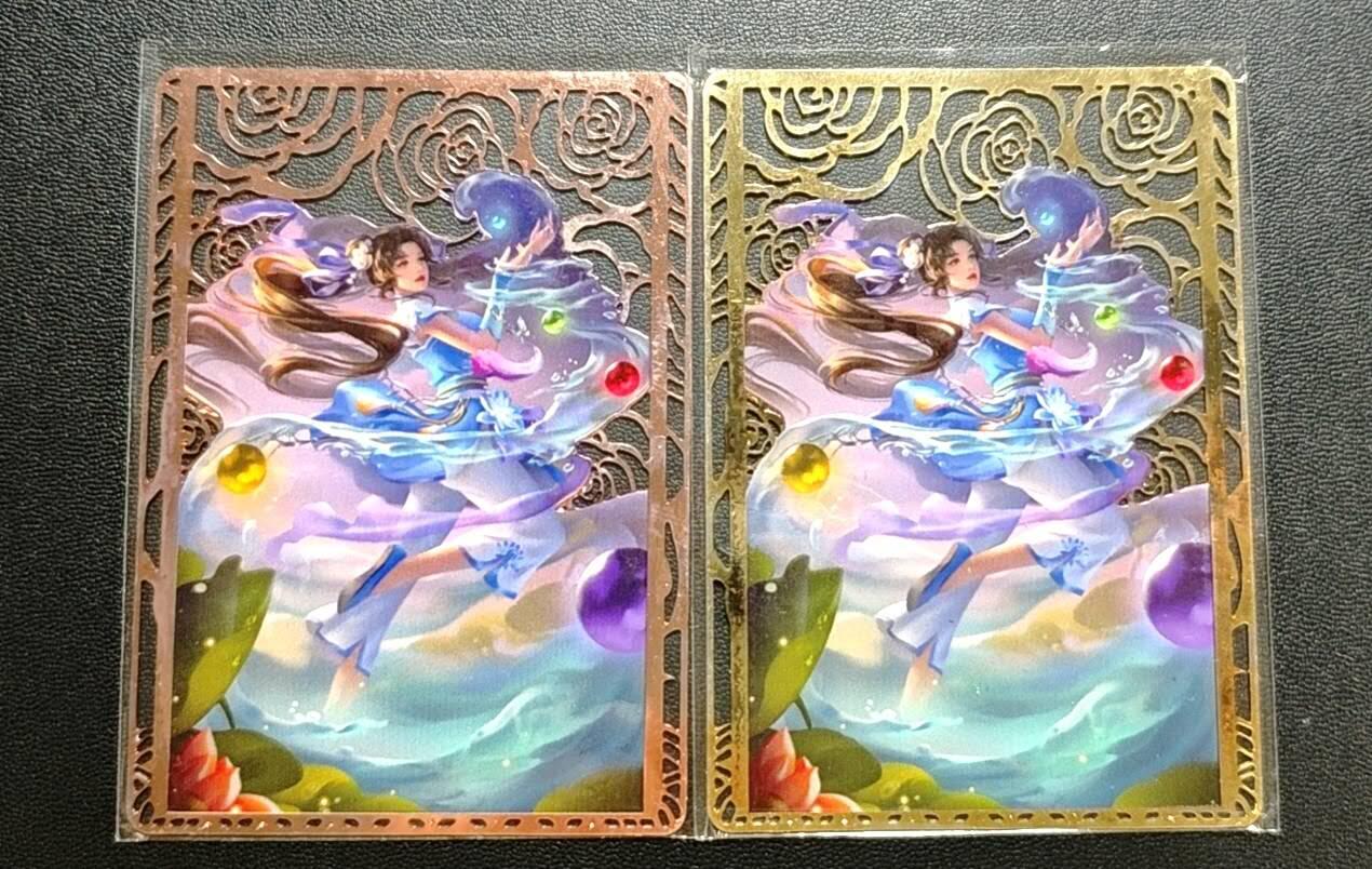 天玑星卡拍第188期《4.20周一截拍》持续收拍收评中 满赠卡需备注 赵灵儿 金属卡 两张