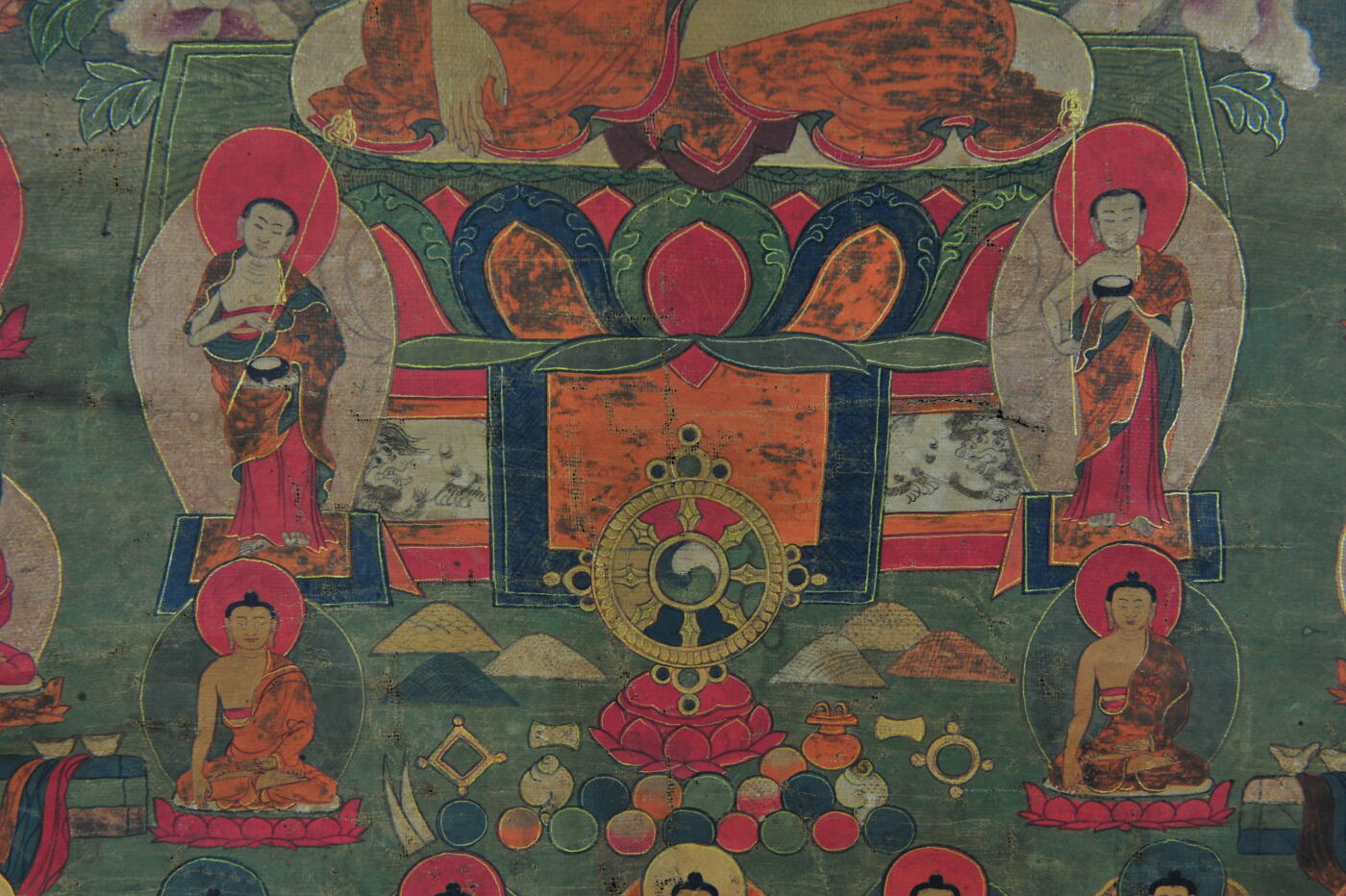 碧月说宝.雪域莲花开（二） 清代中期 三十五佛唐卡