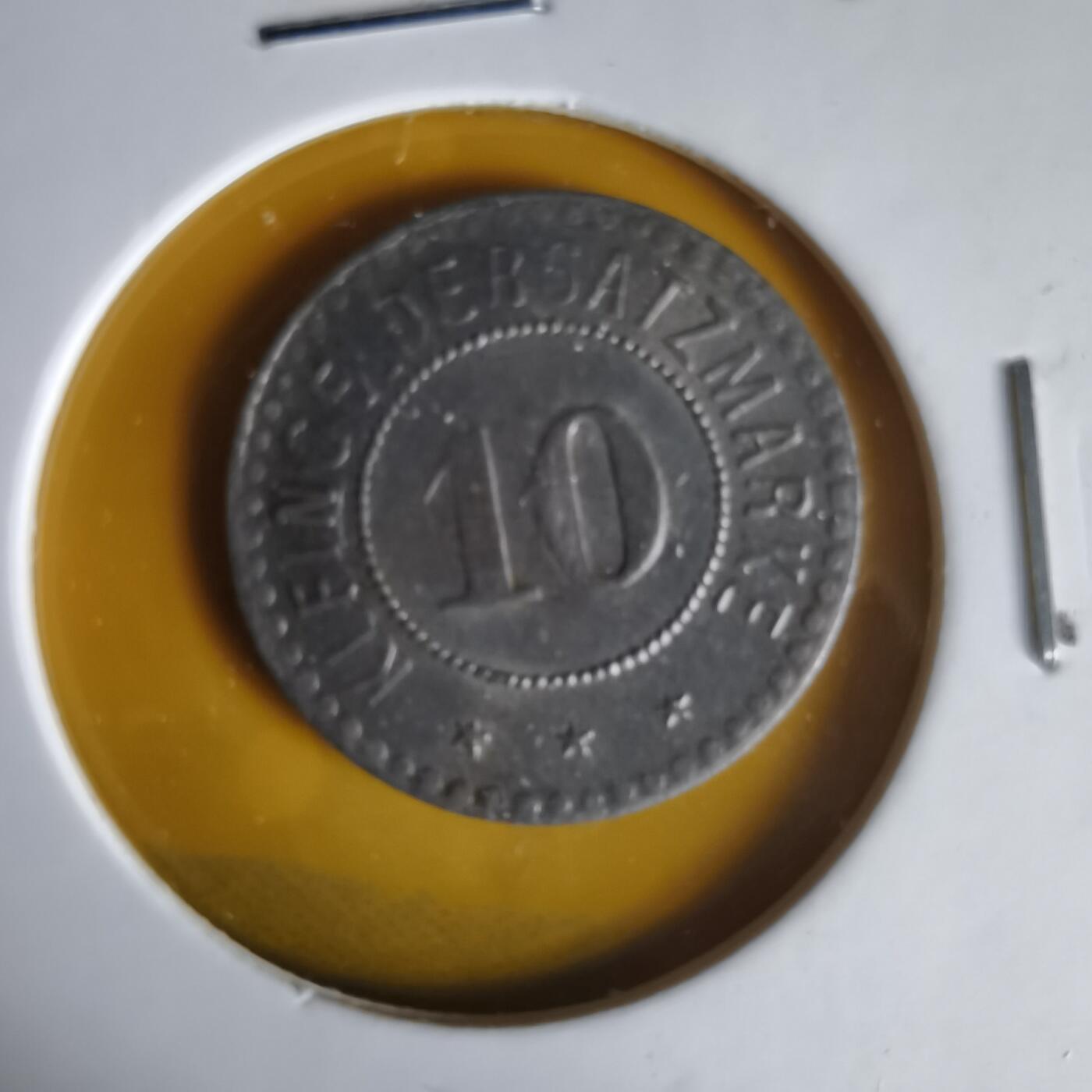 沼泽如烟--第1061场 德国吉森1918年10芬尼紧急货币（Notgeld）