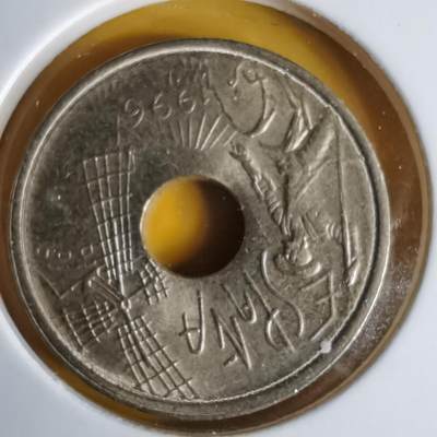 沼泽如烟--第1060场 西班牙1996年25比塞塔