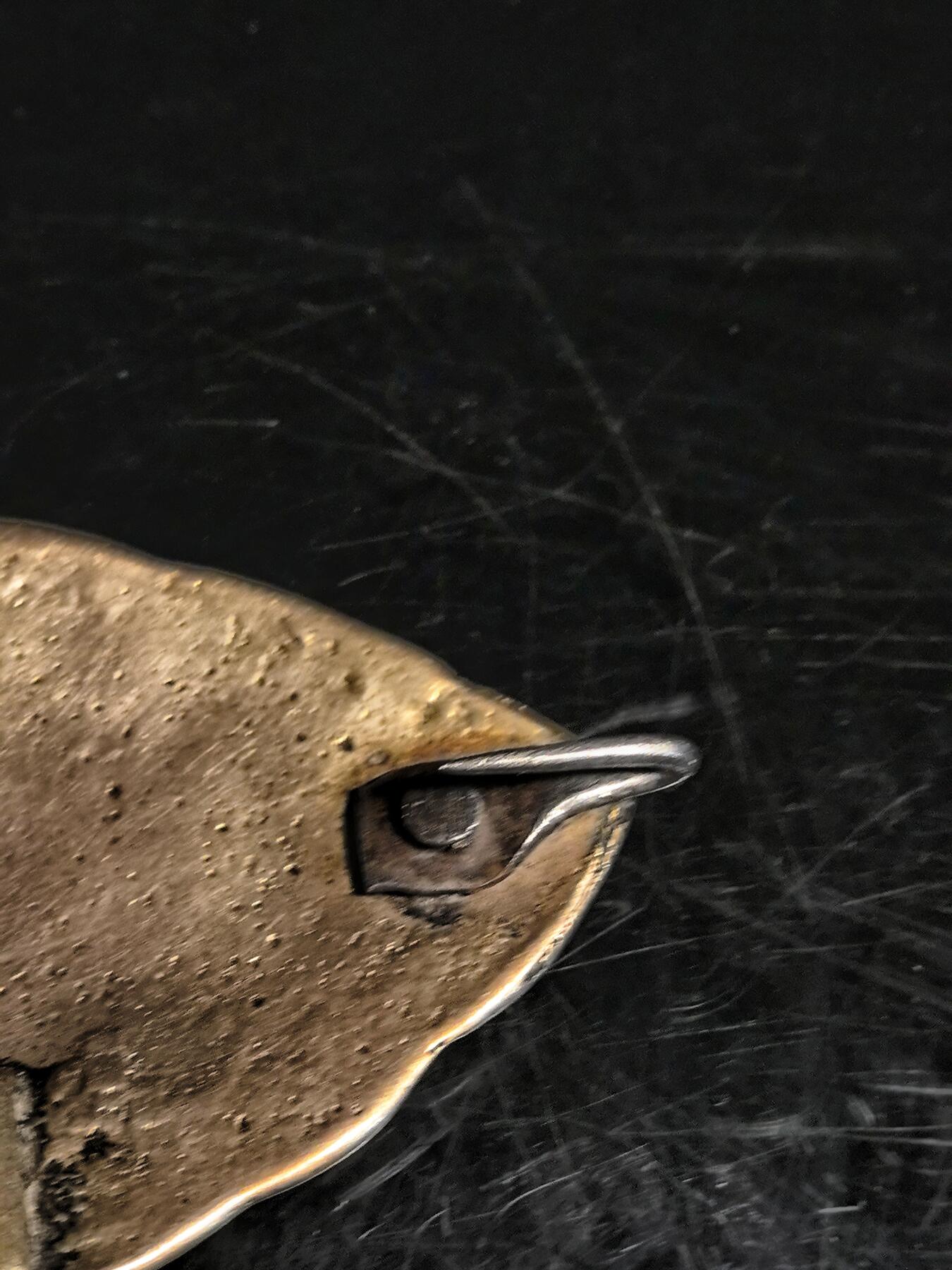 碧月说宝.雪域莲花开（二） 清代 银錾刻聚宝盆缠枝纹带扣