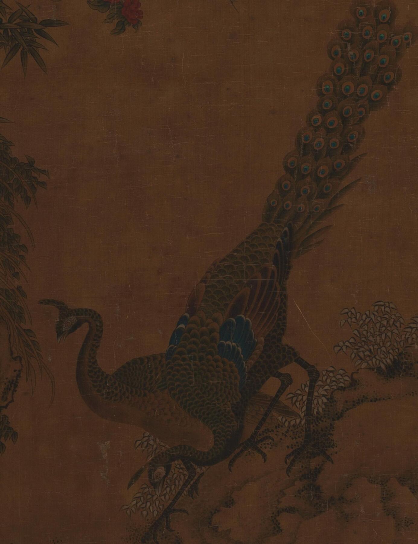 碧月说宝. 近现代书画专场（十） 佚名 富贵锦鸡图