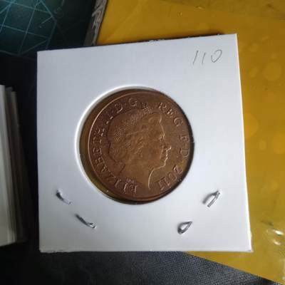 沼泽如烟--第1060场 英国2011年2便士