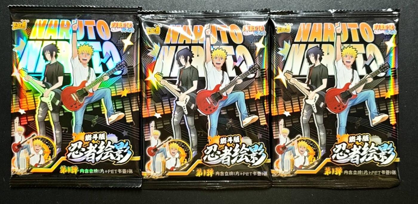 天玑星卡拍第188期《4.20周一截拍》持续收拍收评中 满赠卡需备注 卡游 火影忍者立牌-忍者绘影-燃斗版 三包 未拆封