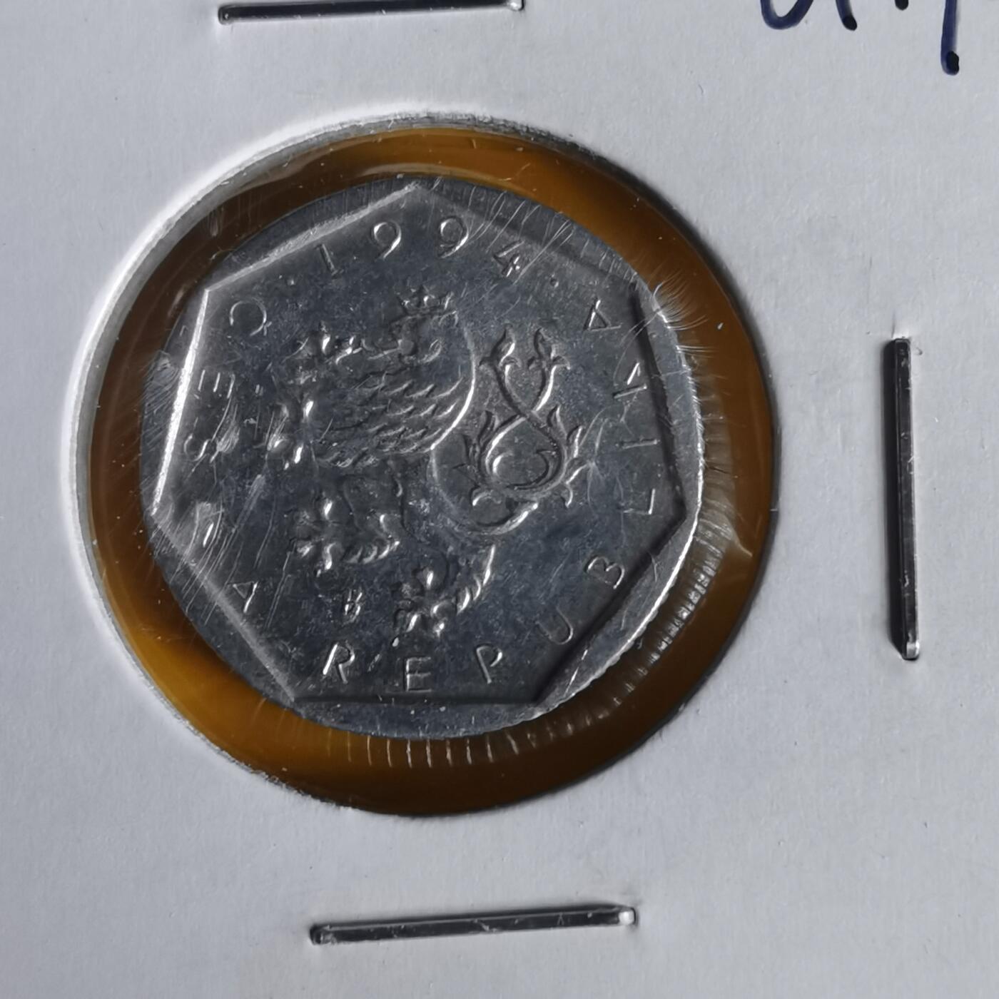 沼泽如烟--第1061场 捷克1994年20赫勒