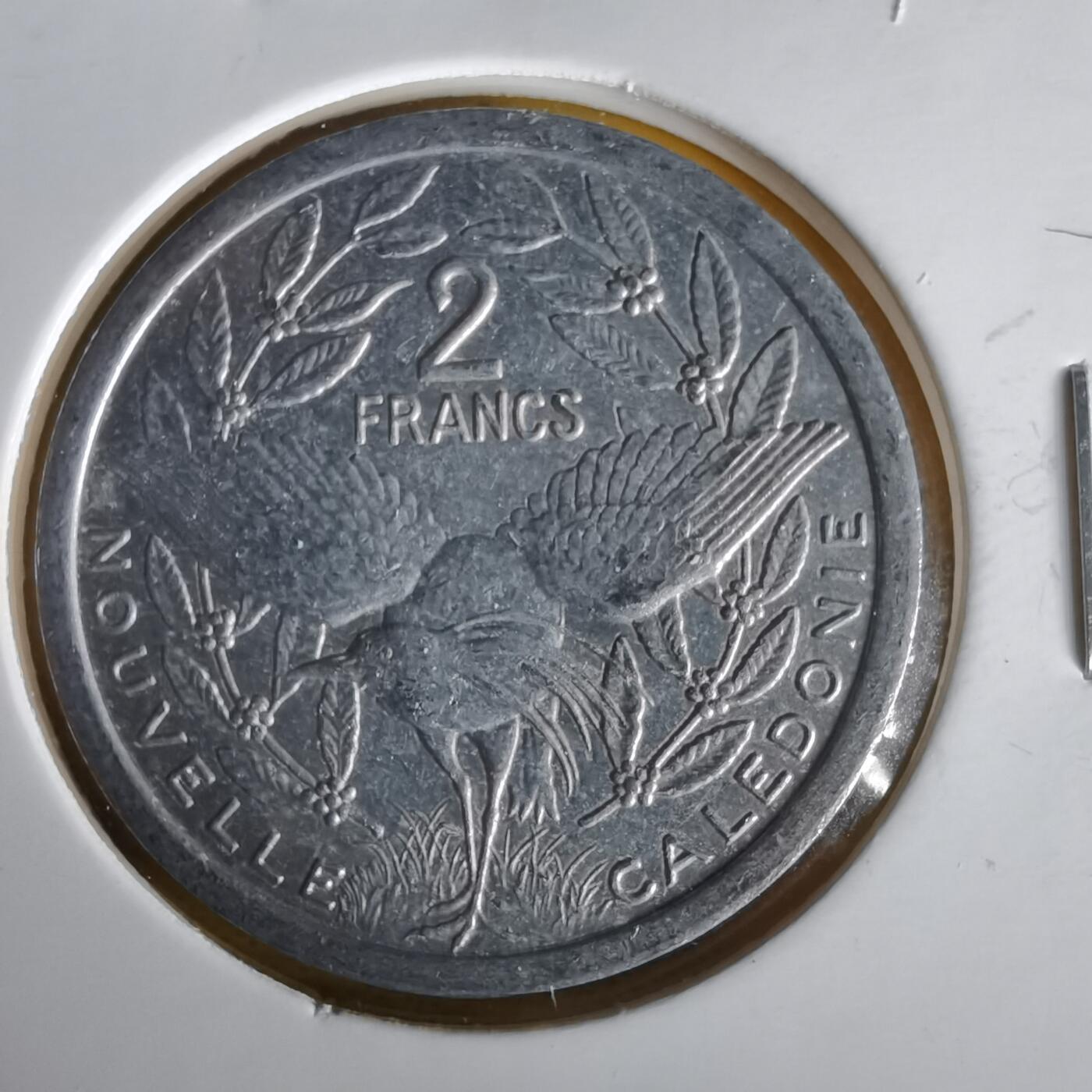 沼泽如烟--第1061场 法属新喀里多尼亚1996年2法郎