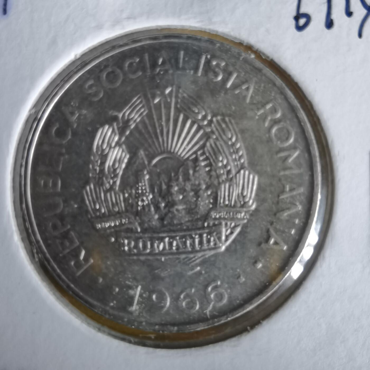 沼泽如烟--第1061场 罗马尼亚1966年3列伊