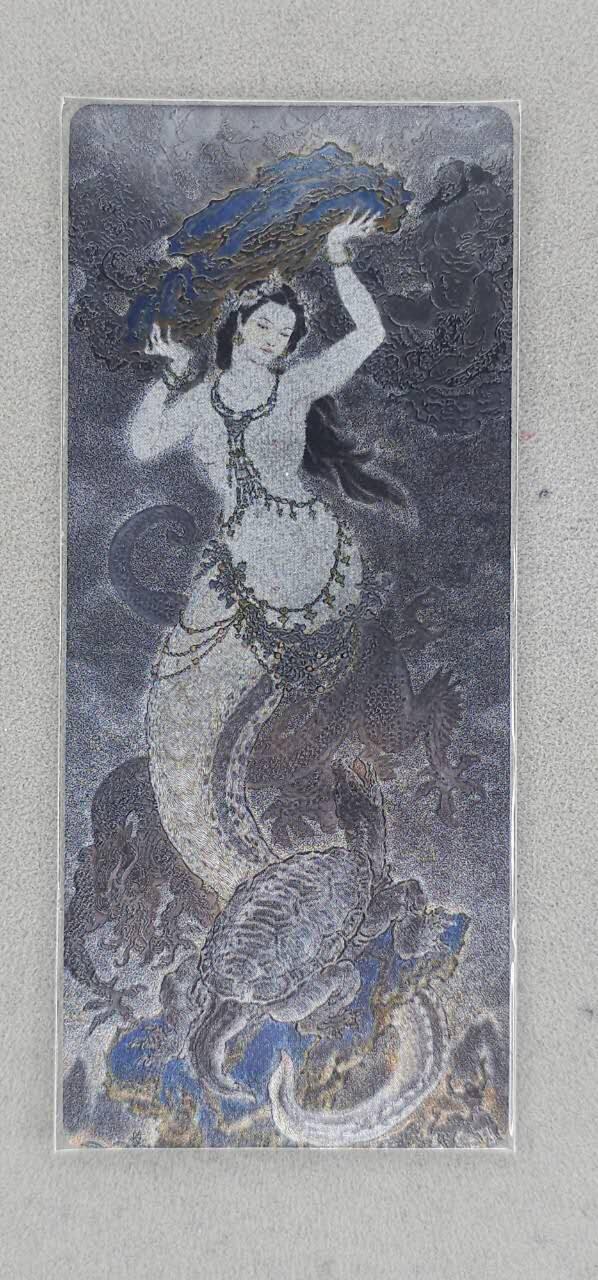 龙虎卡牌-八三场（满200元包邮，无佣金，每周六结拍，欢迎送拍） 异形粗闪卡 九轩 李云中三国特卡  - 女娲补天