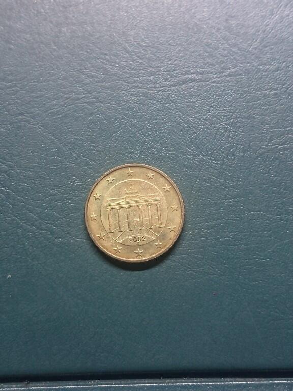 松南世界钱币——260416 德国10分欧元好品相铜币2