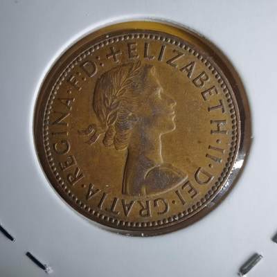 沼泽如烟--第1060场 - 英国1965年半便士