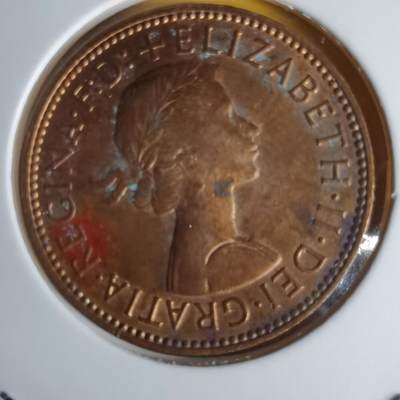 沼泽如烟--第1060场 - 英国1963年半便士