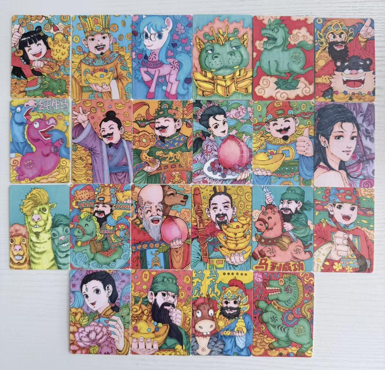 NO.30 好又多金牌大场，每周一站式配齐，方便凑单！（周6晚9点截拍，卖家送拍0抽成！） 小花瓣 小安&老肥阳 天官赐福 棉卡22张 财神+吉神