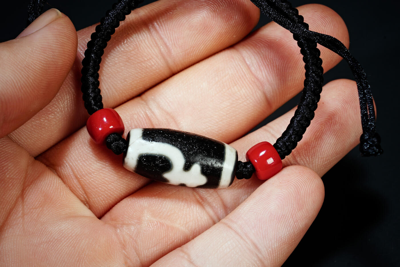 上海都达杂项专场八十一【全场包邮】  玛瑙天珠手链97-209