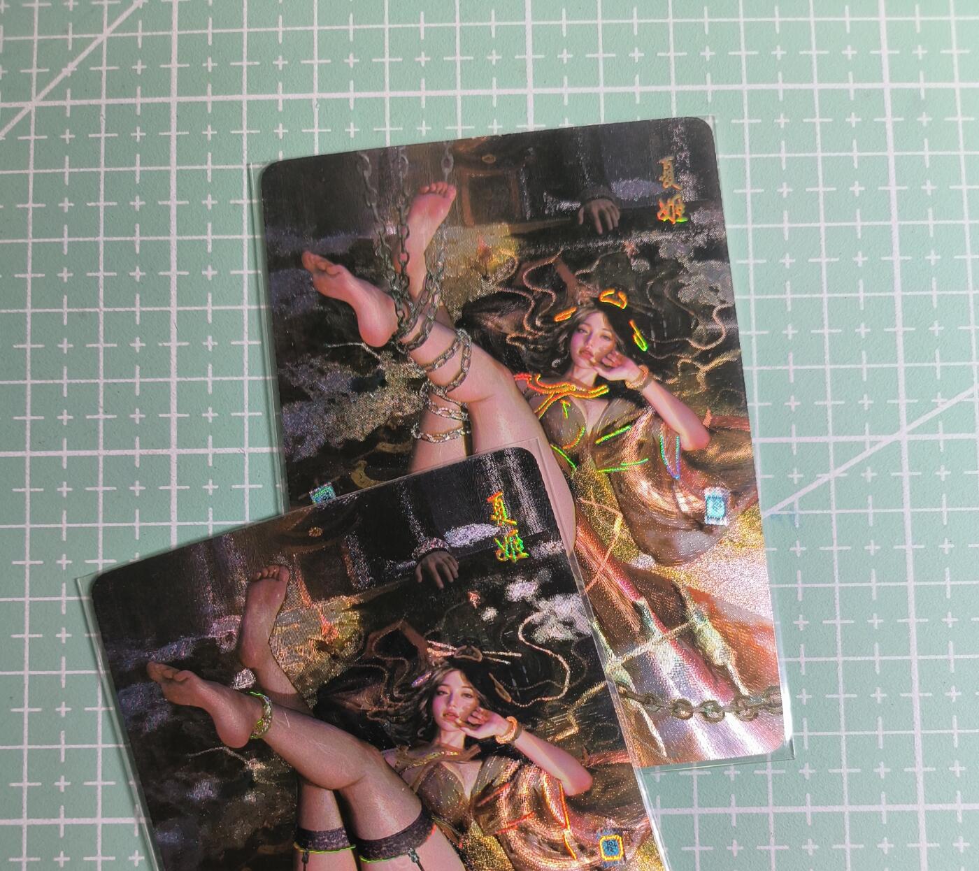 C先生卡牌 第27期 持续收拍品中…零手续费代拍 【幻彩粗闪】燎原文化×刷子《人间传》夏姬 双服饰