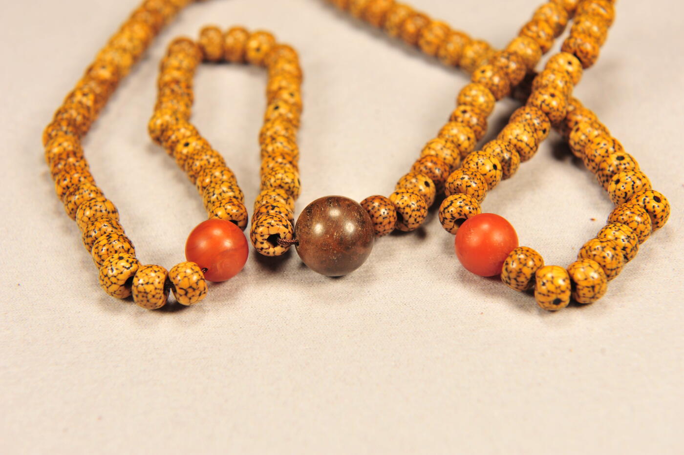 碧月说宝.雪域莲花开（二） 清代 星月菩提籽念珠108籽