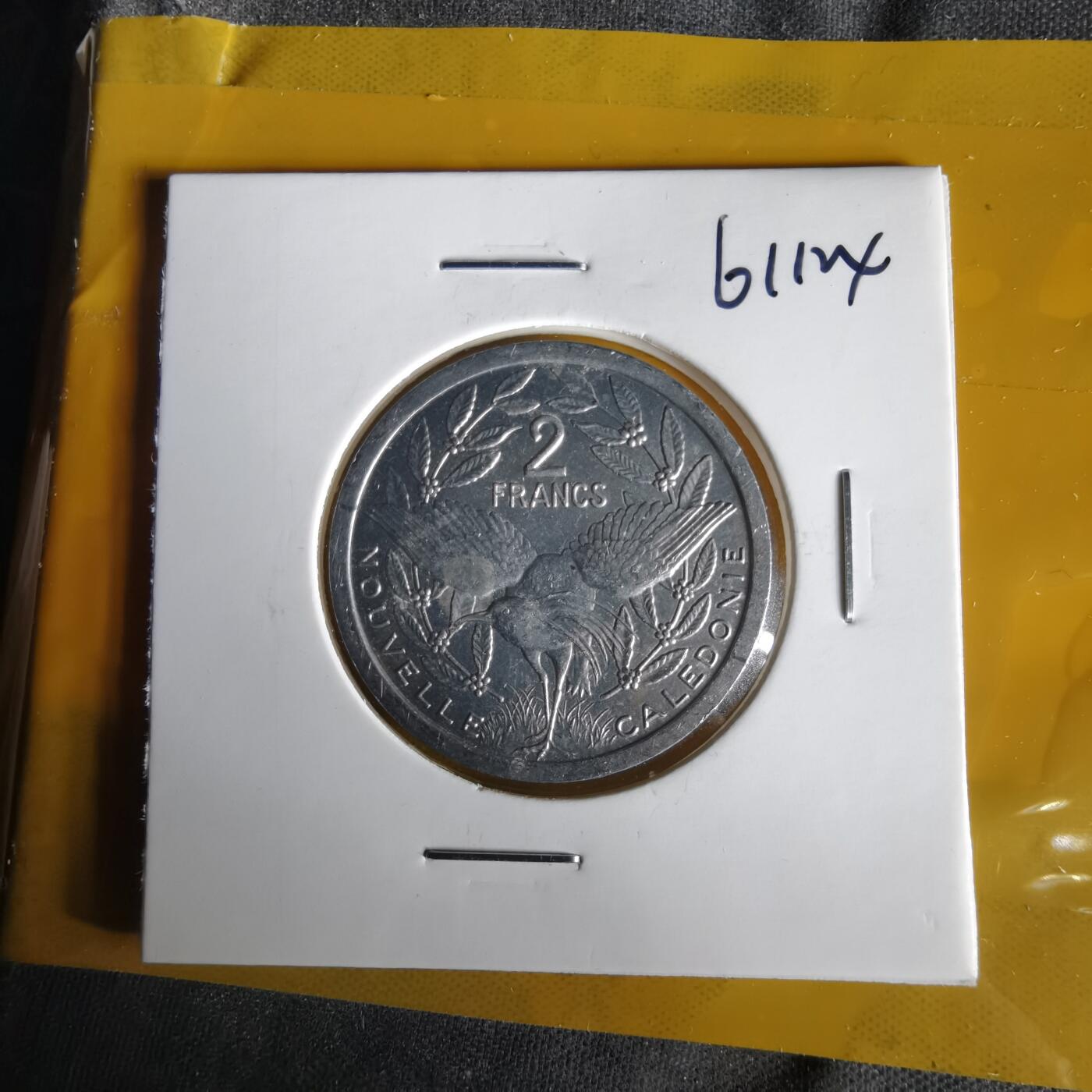 沼泽如烟--第1061场 法属新喀里多尼亚1987年2法郎