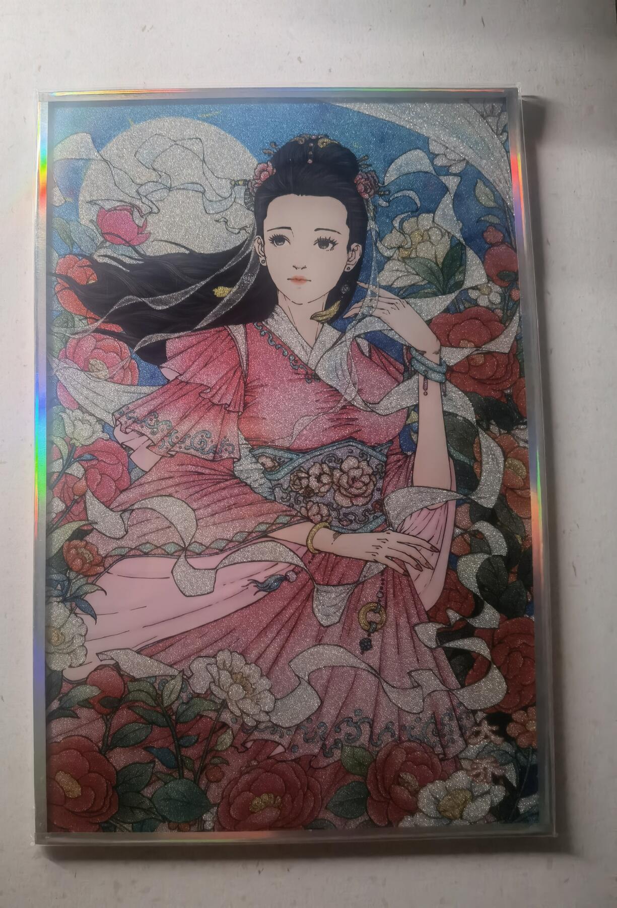 蜂潮卡牌  拍卖002期  （4月20日  21点  截拍） 小花瓣艺术文创  大乔色纸